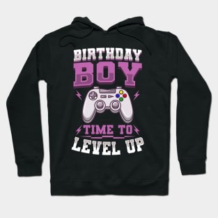 Birthday Boy Time To Level Up Gift Hoodie